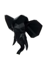 Скульптура настенная Elephant K110 Black, черный