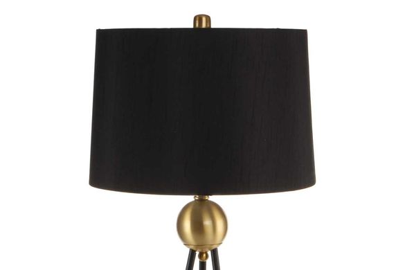 Настільна лампа Nona M125 Black/Gold, чорний, золотий