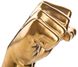 Декоративна скульптура Fist Gold золотого кольору