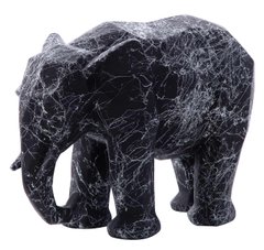 Декоративна скульптура Elephant Grey/White серо-белого кольору