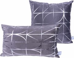 Набір подушок Prisma 325 Graphit / Silver графітового відтінку
