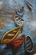 Фреска металлическая Boats 75х100 см цвета мульти