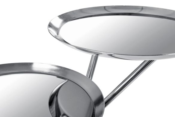 Стол Couple SM110 Silver, серебряный