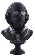 Дизайнерская скульптура Shakespeare Black/Silver черно-серебряного цвета