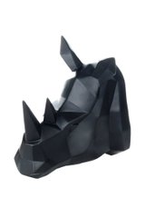 Скульптура настенная Rhinoceros K110 Black, черный