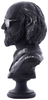 Дизайнерская скульптура Shakespeare Black/Silver черно-серебряного цвета