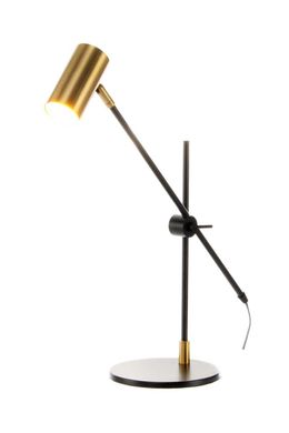 Настільна лампа Togo M125 Black/Gold, чорний, золотий