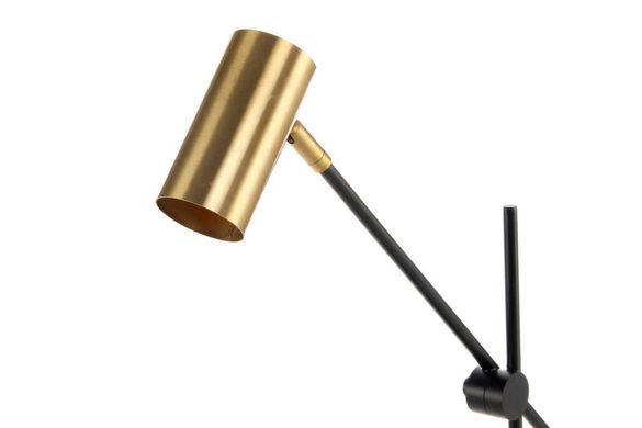 Настольная лампа Togo M125 Black/Gold, черный, золотой