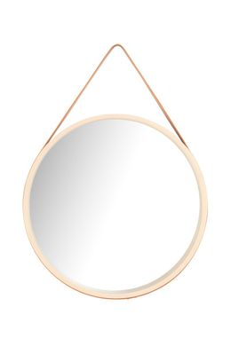 Настінне дзеркало Urika S110, кремовий, коричневий