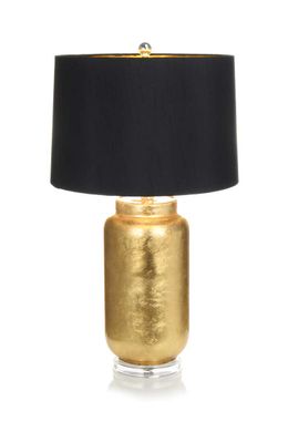 Настольная лампа Tori S110 Black/Gold, черный, золотой