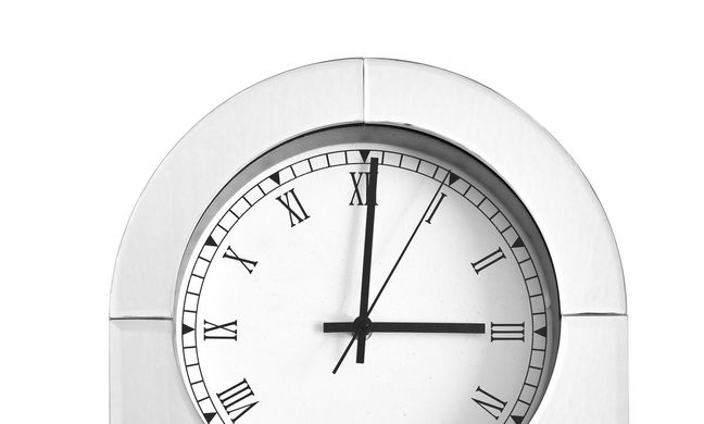 Настільний годинник Classic, сріблястий