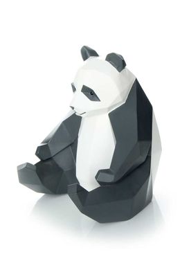 Скульптура Panda K110 Black/White, чорний, білий