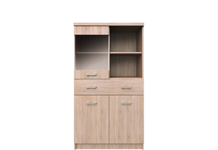 MIX вітрина 2d1w1s/80 TOP