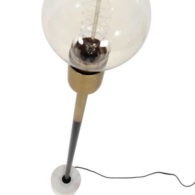 Підлогова лампа Garry MK187, білий, чорний