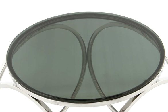 Стол Kurt SM125 Black/Silver, черный, серебристый