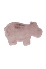 Ковер Lovely Kids Hippo Pink 55x90 розовый