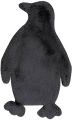 Килим Lovely Kids Penguin Antracite 52x90, темно-сірий