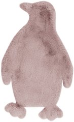 Ковер Lovely Kids Penguin Pink 52x90, розовый