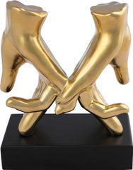 Скульптура Hands Gold, золотой