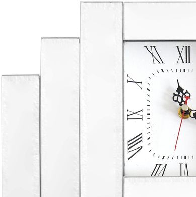Декоративные настольные часы Fusion Silver серебряного цвета