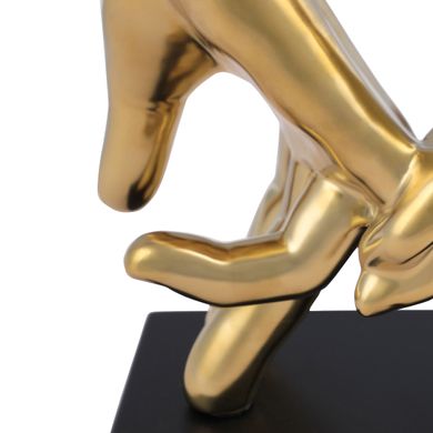 Скульптура Hands Gold, золотий колір