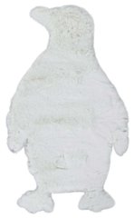 Ковер Lovely Kids Penguin White 52 x 90, белый