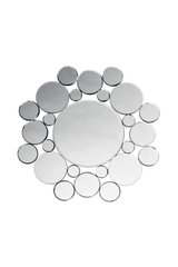 Настенное зеркало Salvador SM1725 Silver, серебряное