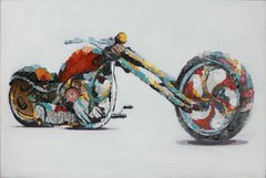 Масляна фреска Bike (Байк), 60х90 см