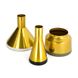 Набір ваз Tripsi M160/3, золотий, білий, зелений, сірий