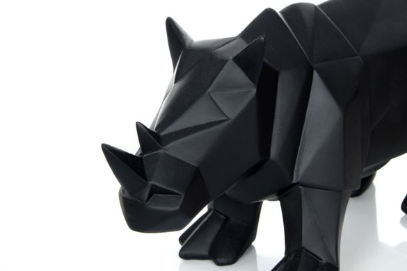 Скульптура Rhinoceros K110 Black, чорний