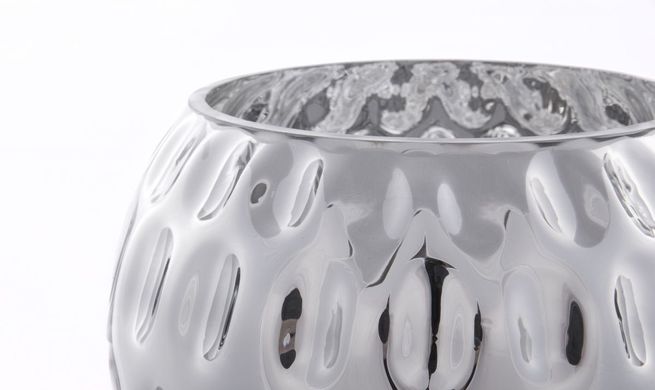 Декоративна ваза Lolita S I 171 Silver, срібний