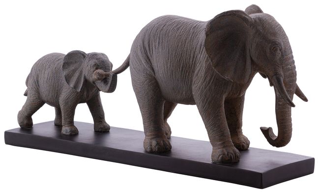Скульптура Elephant Family K110 Grey, сірий