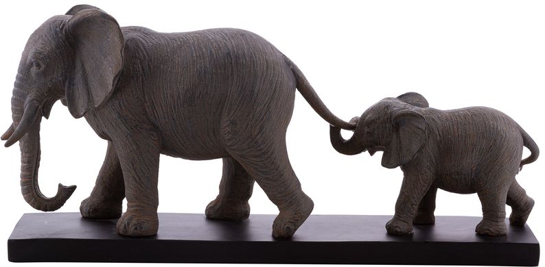 Скульптура Elephant Family K110 Grey, сірий