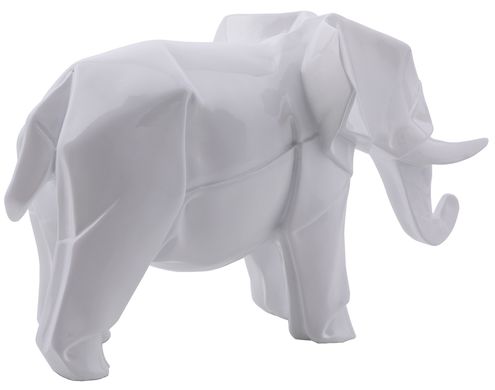 Скульптура Elephant K120 White, білий