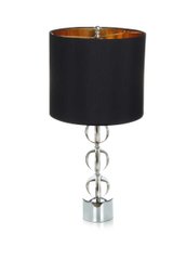 Настільна лампа Costa SM110, чорний, золотий, срібний