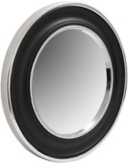 Купить Настенное зеркало Round 525 Silver/Black Ø 45 cm