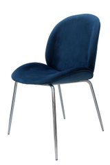 Купити стілець Vigo TM110 / 2 Blue / Chrom насичено-синій