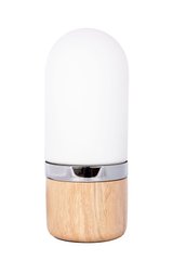 Настільна лампа Kep SD400 White/Wood з матовим плафоном