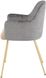 Купити декоративний стілець Rodeo TM525 Grey/Beige в сіро-бежевому кольорі