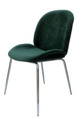 Дизайнерський стілець Vigo TM110 / 2 Green / Chrom