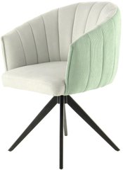 Купити декоративний стілець Keira Green в зеленому кольорі