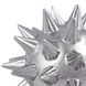 Дизайнерська скульптура Mace Silver, срібна