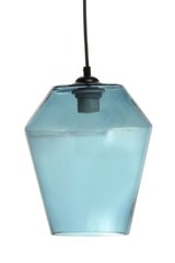 Подвесной светильник Erin S Blue голубого цвета