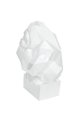 Скульптура Gorilla K210 White, білий