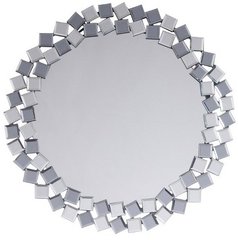 Настенное зеркало Laguna S1825 Silver/Grey серебряно-серого цвета