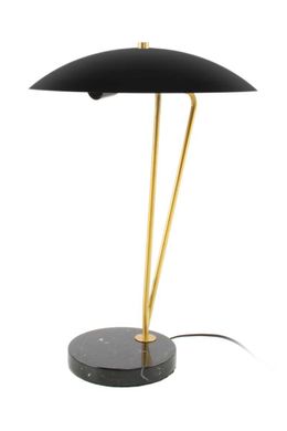 Настольная лампа Kaya M125, черный, золотой