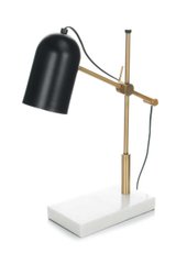 Настільна лампа Spilo KM110, чорний, золотий, білий