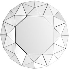 Настенное зеркало Facet S1510 Silver, серебряное