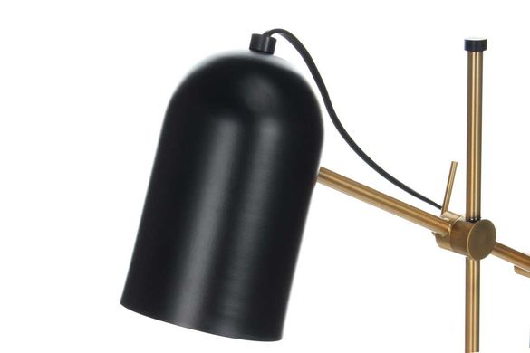 Настільна лампа Spilo KM110, чорний, золотий, білий