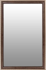 Настенное зеркало Classic SM125 Darkbrown/Gold, коричнево-золотое